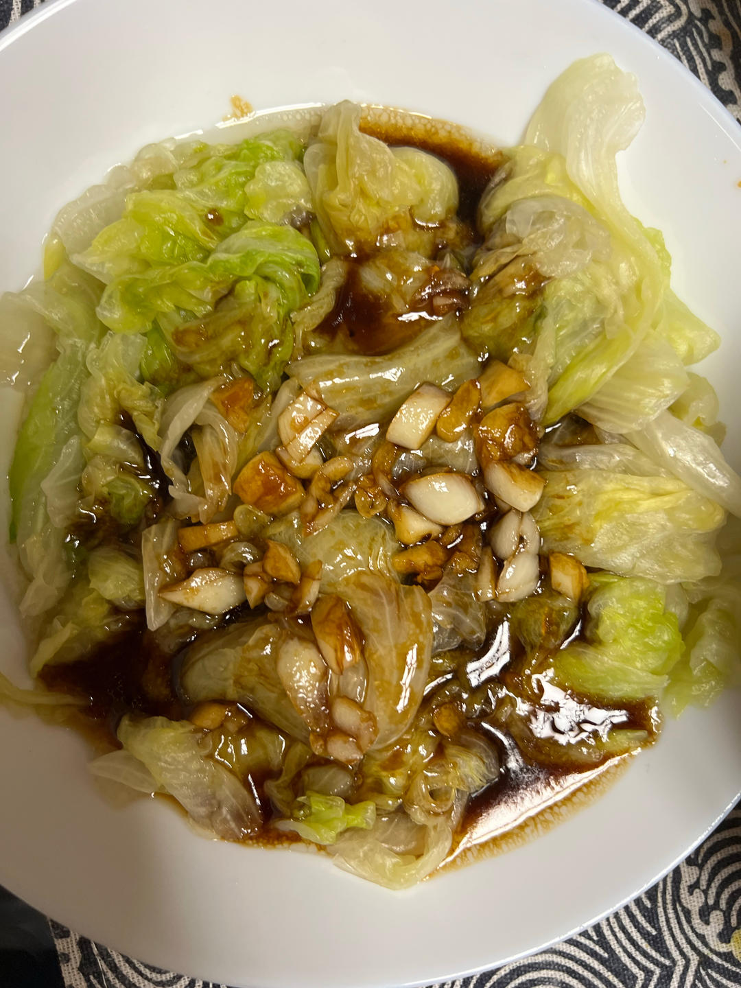 蚝油生菜