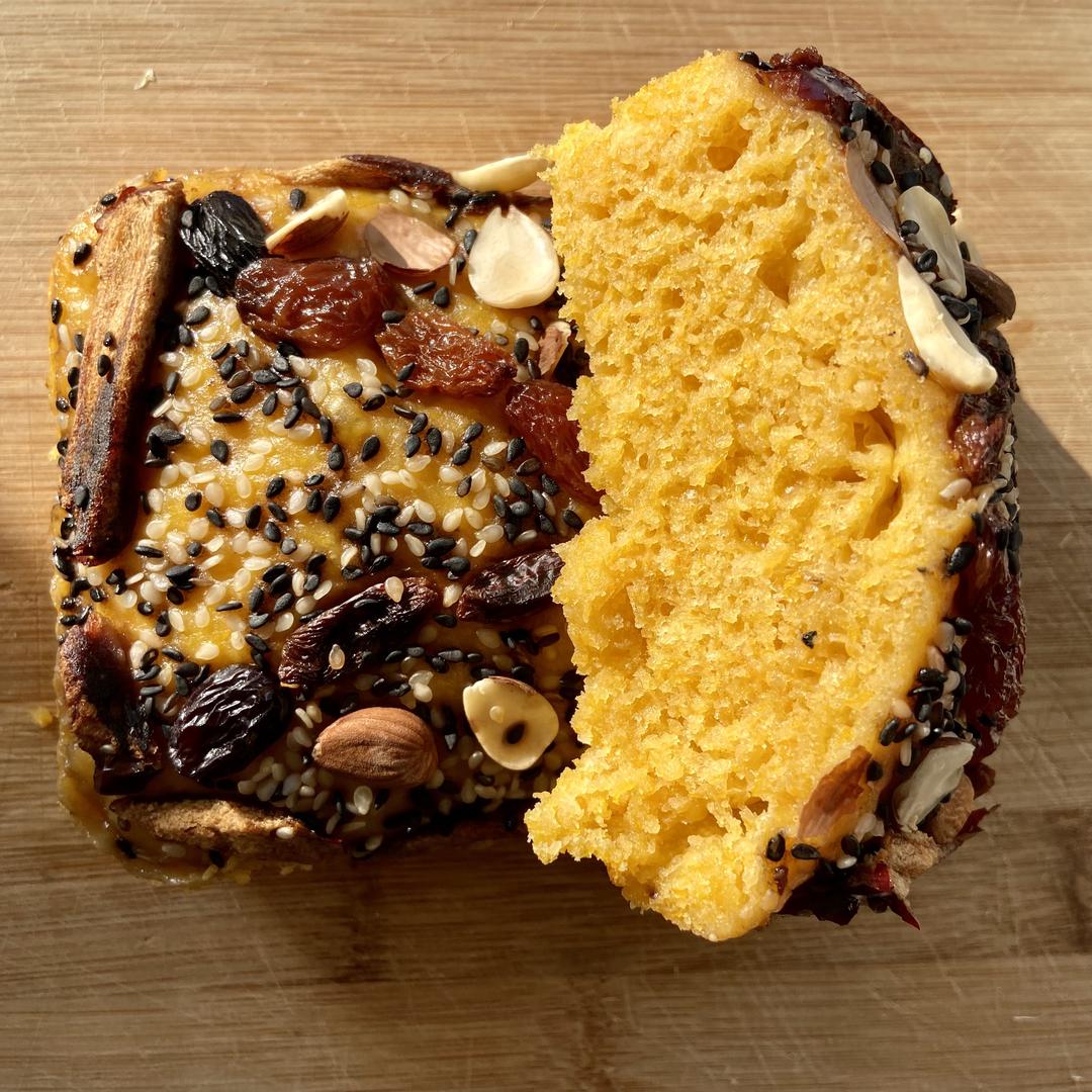 纯奶手撕吐司的做法 步骤1