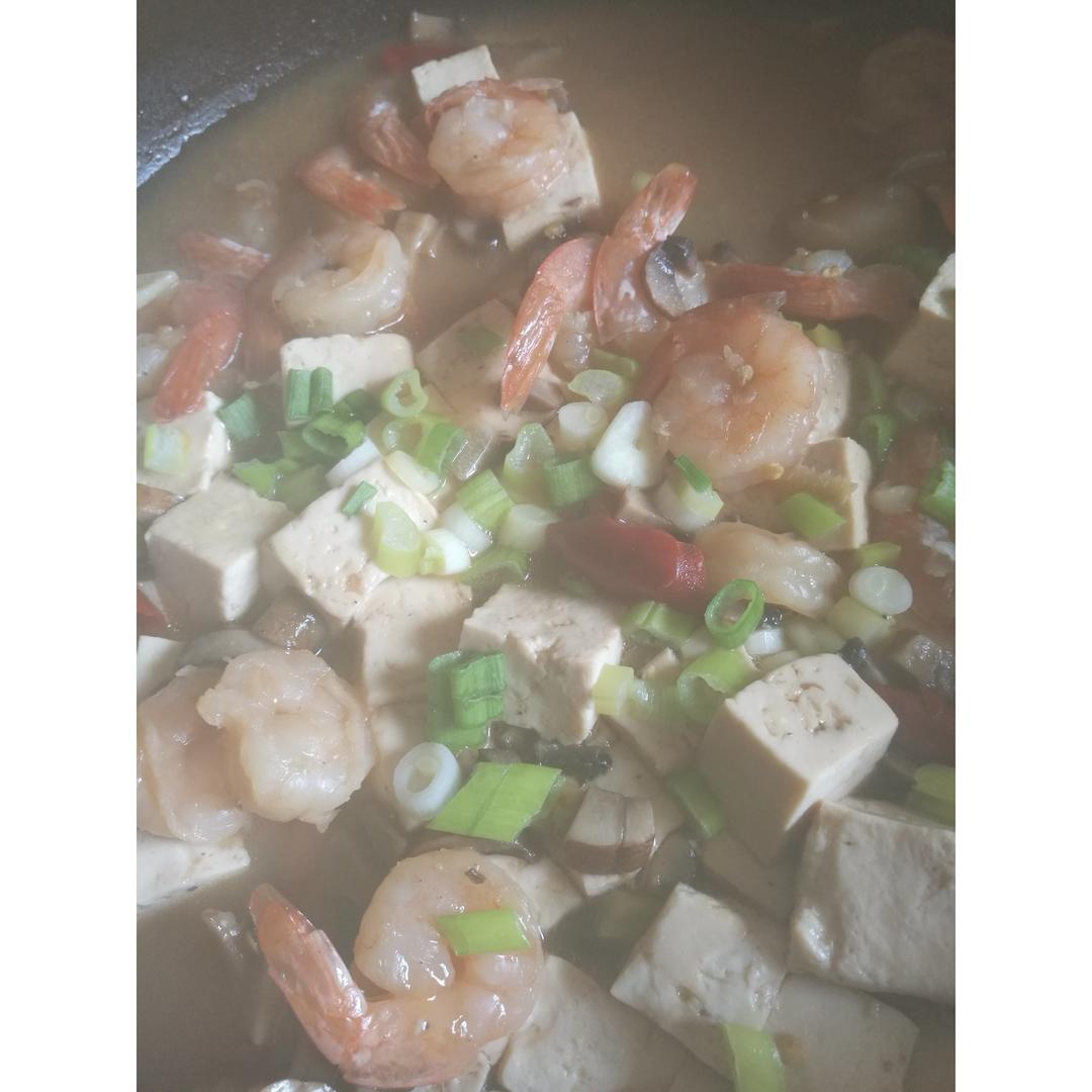 虾仁豆腐