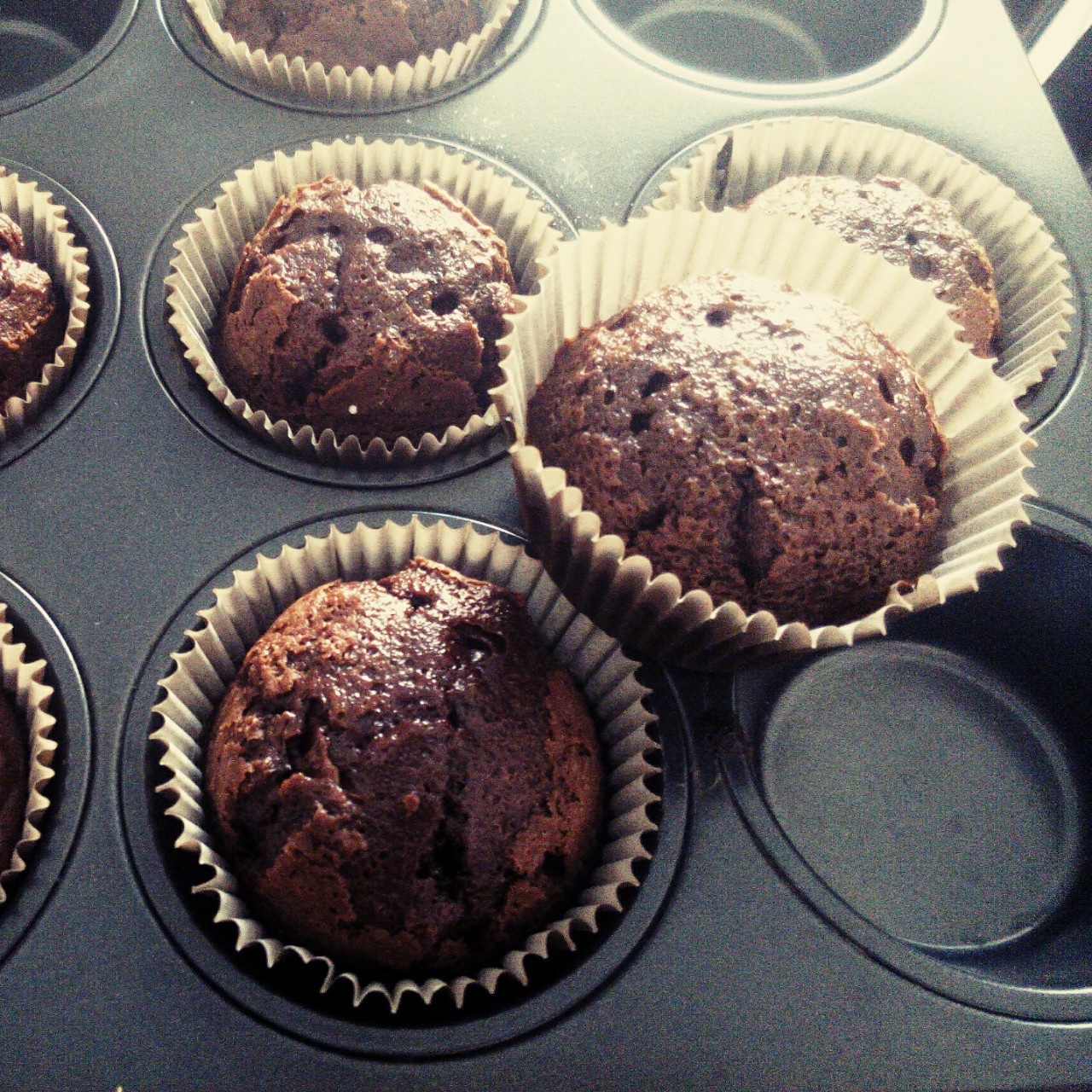 布朗尼杯子蛋糕