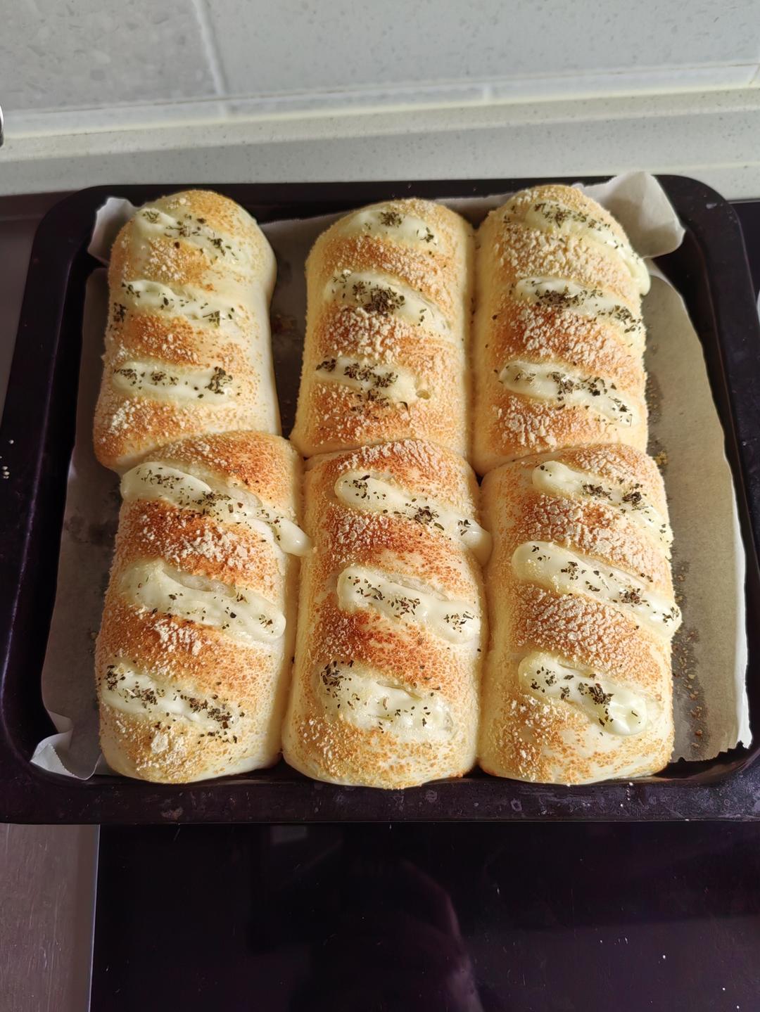 全麦培根芝士软欧