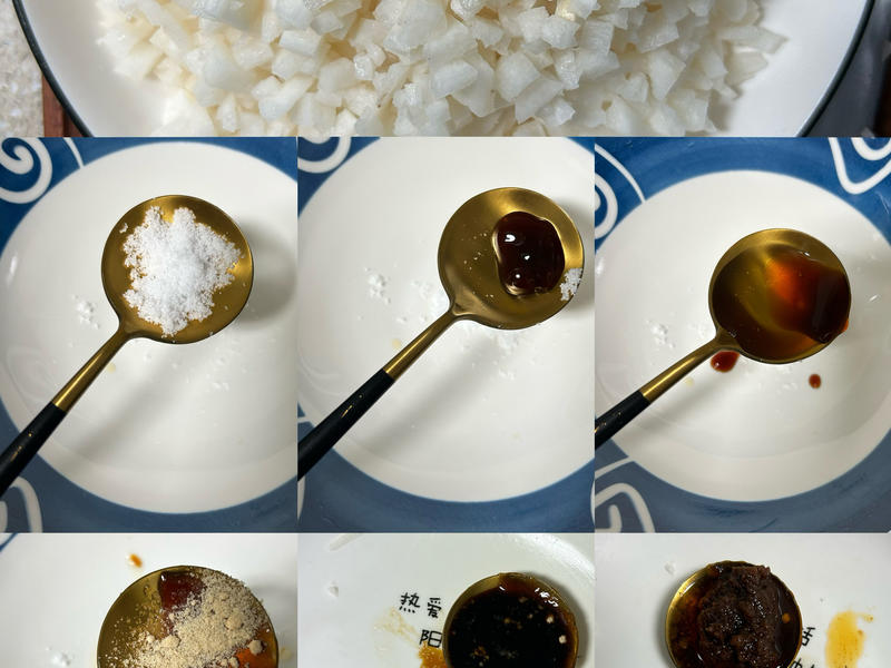 【步骤图】潮汕妈妈的味道! 饺子: 芒光(沙葛)沙茶猪肉味的做法_潮汕妈妈的味道! 饺子: 芒光(沙葛)沙茶猪肉味的做法步骤_菜谱_下厨房