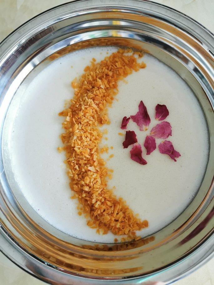 五款早餐饮品：杏仁米糊+黑芝麻糊+水果奶昔+银耳羹+南瓜米糊【曼食慢语】