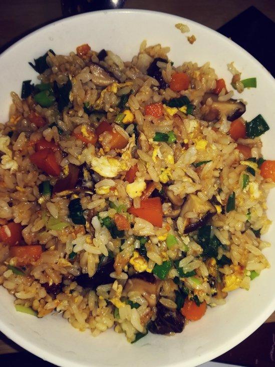 美味到不行的南瓜饭
