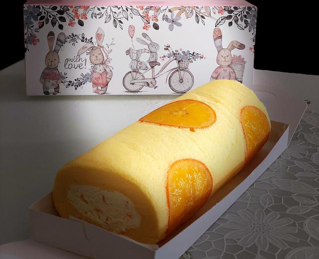 香橙🍊奶油蛋糕卷的做法