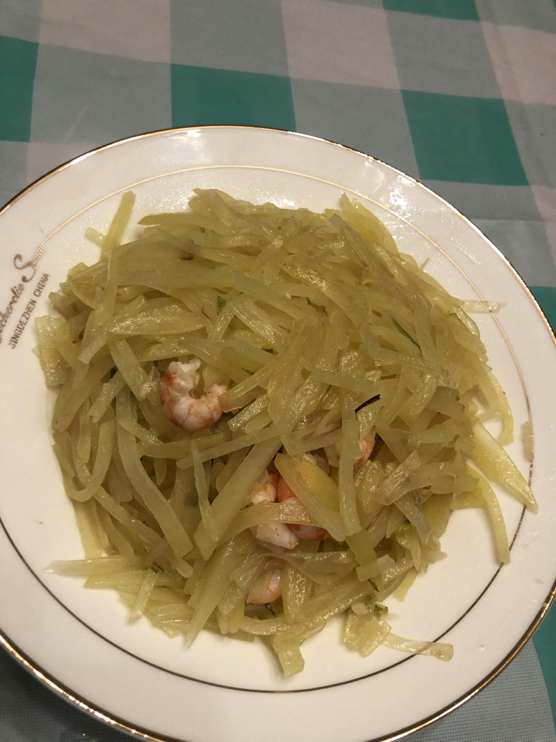 炒土豆丝（菜料简单）