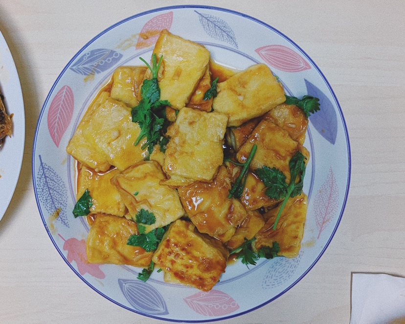 超简单的煎豆腐的做法