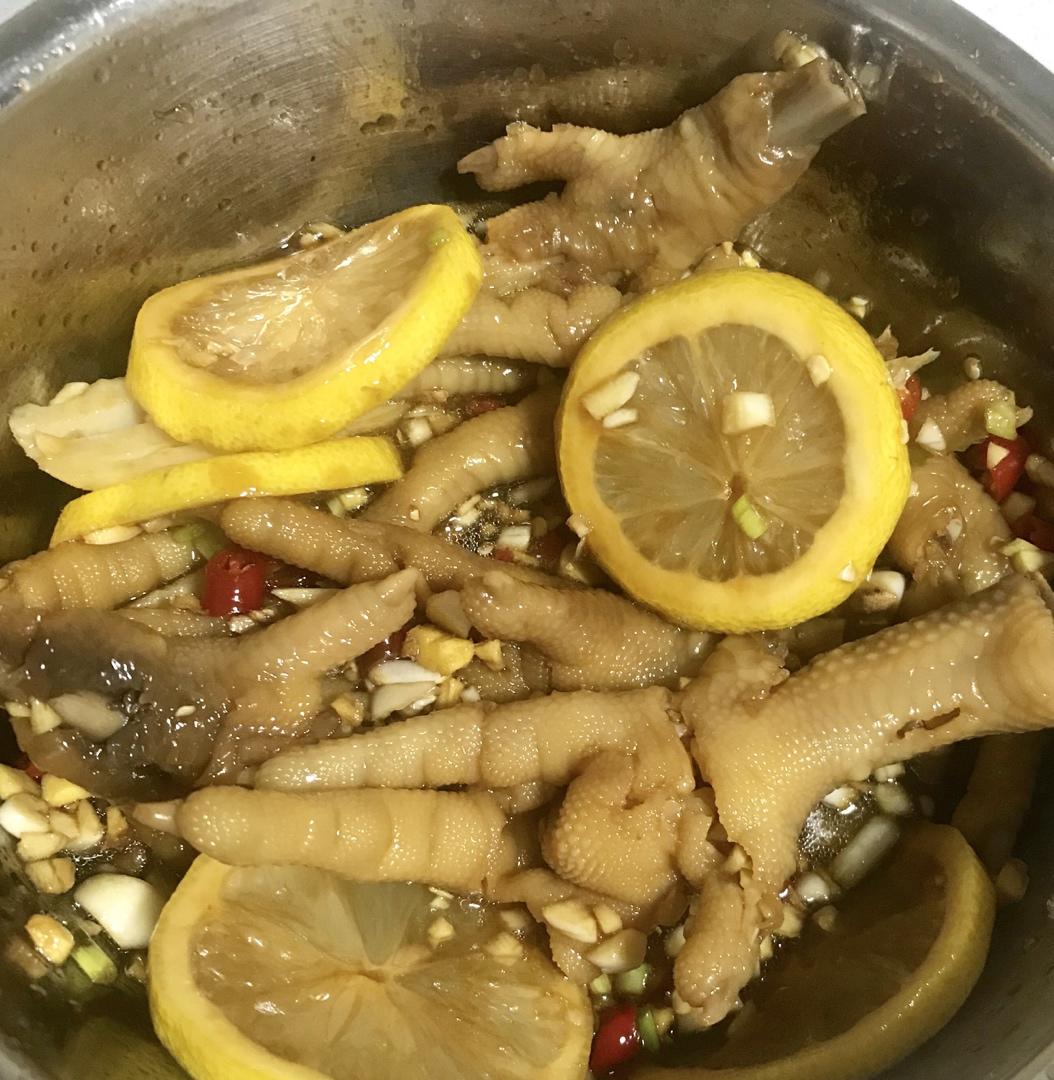 【柠檬酸辣鸡爪】自制超级无敌美味的网红鸡爪