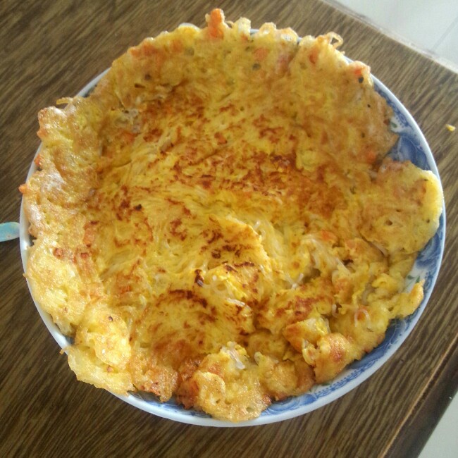 鸡蛋粉丝煎