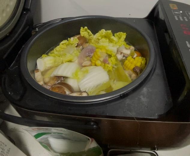 电饭锅蔬菜汤的做法