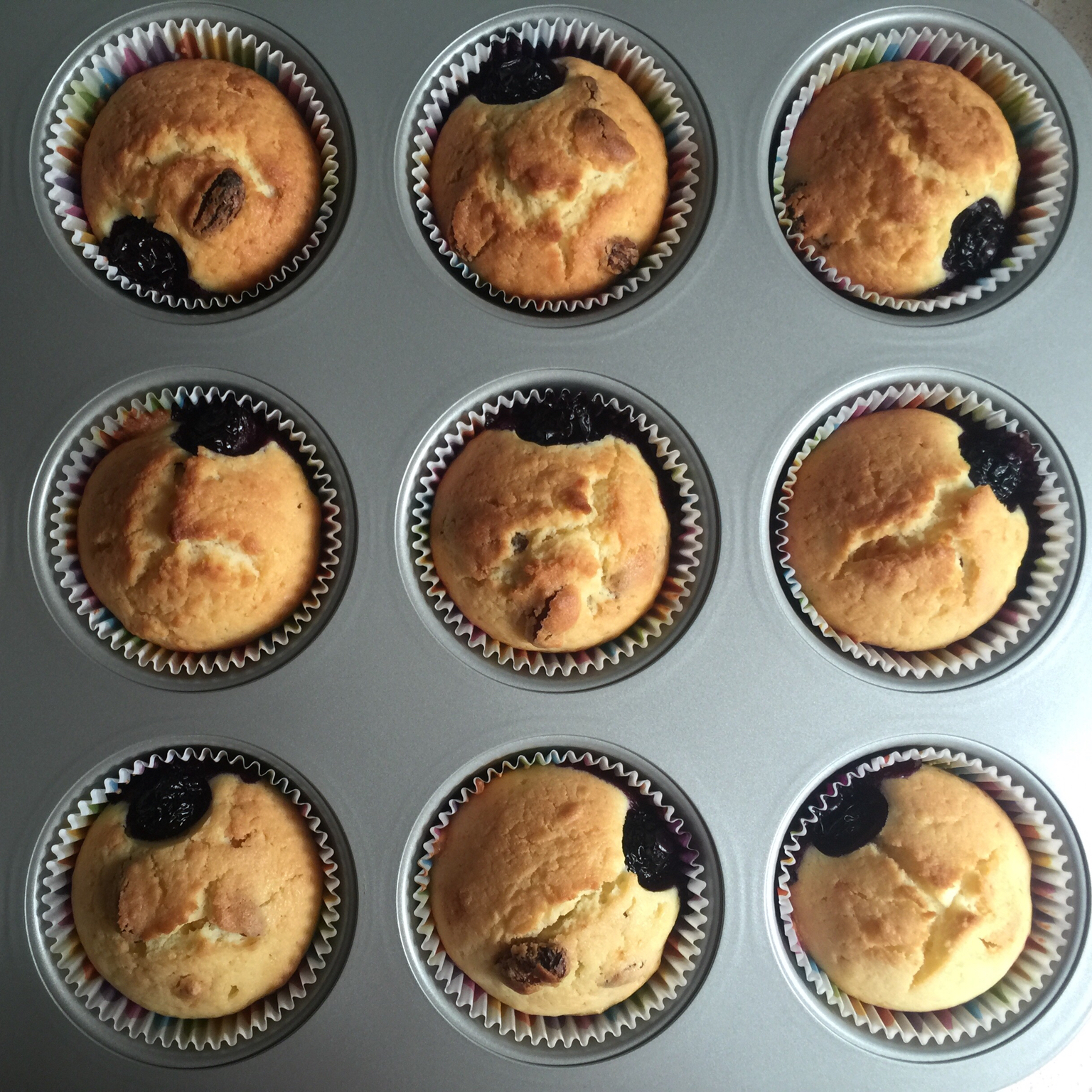 蓝莓玛芬蛋糕 Blueberry Muffin