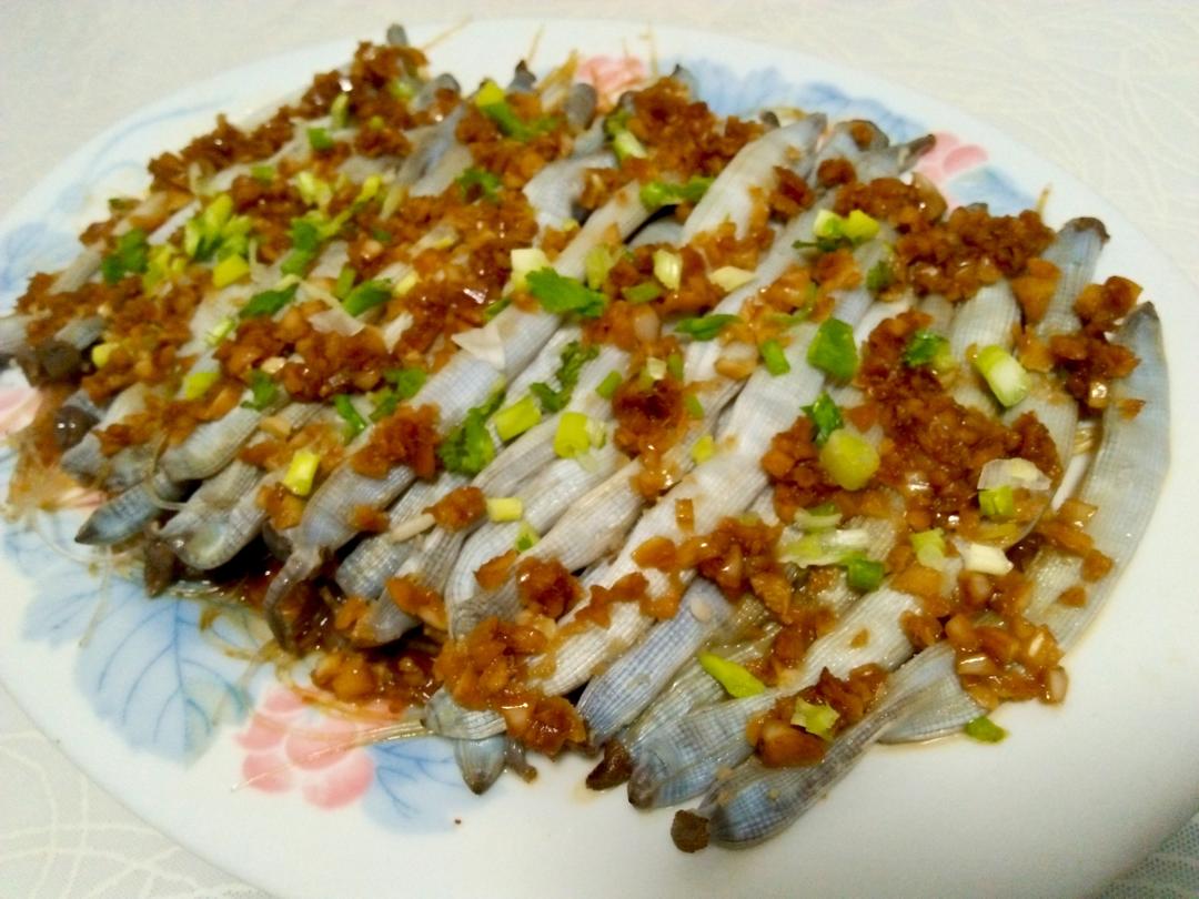 金蒜银丝蒸鲜鲍