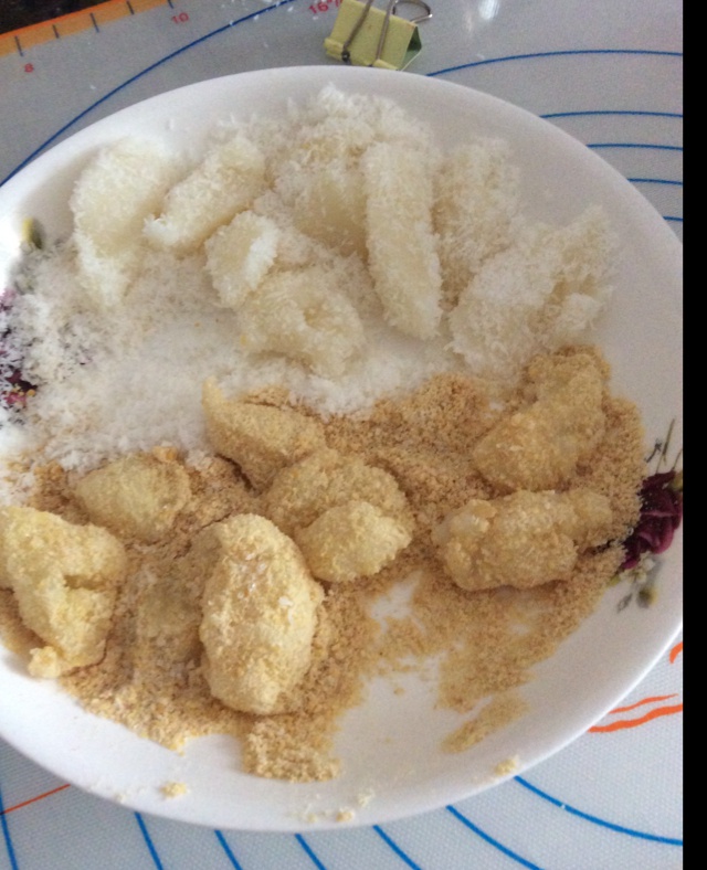 双味豆沙糯米糍