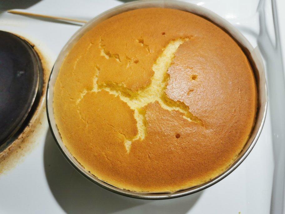 七寸戚风蛋糕胚