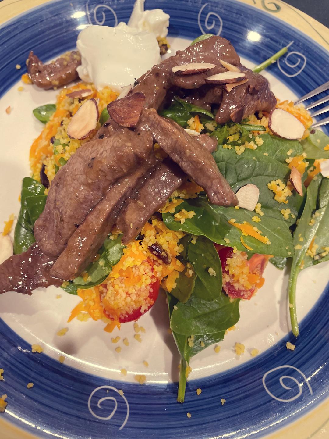 快手-珍珠小米牛肉