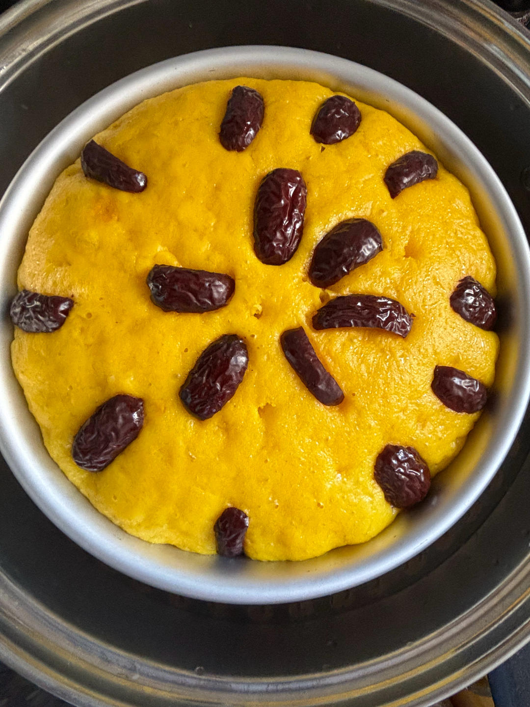 松软不发粘的南瓜发糕