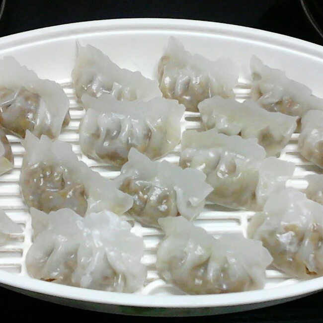 闲不住的嘴做的水晶饺