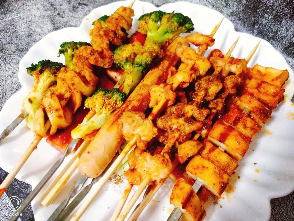 懒人版速食烧烤的做法