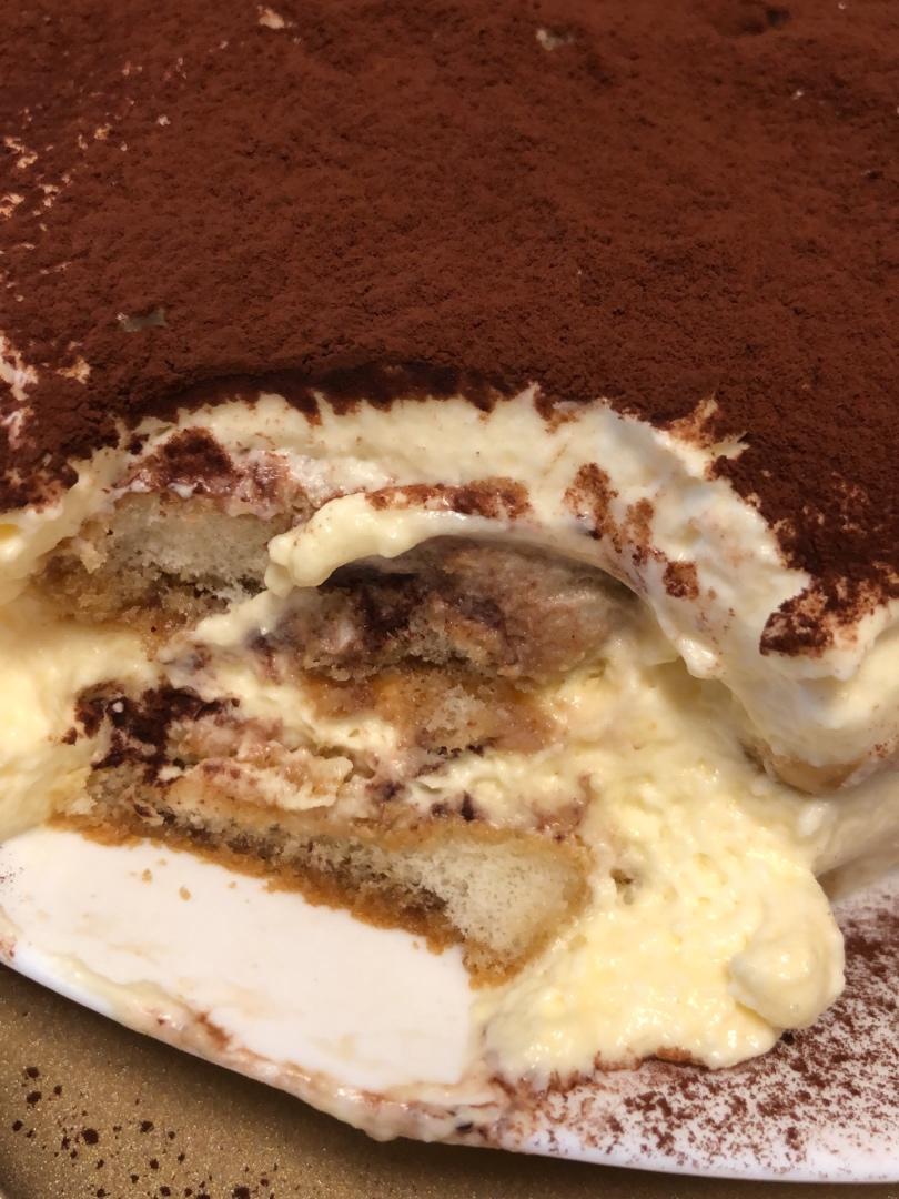 在欧洲学会的经典版提拉米苏