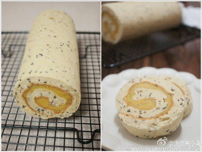 中岛老师红薯蛋糕卷