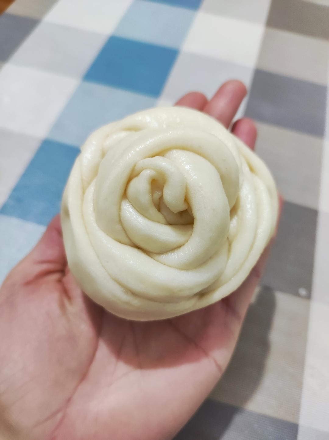 花朵馒头 一次醒发 快手面食 附细节视频详解