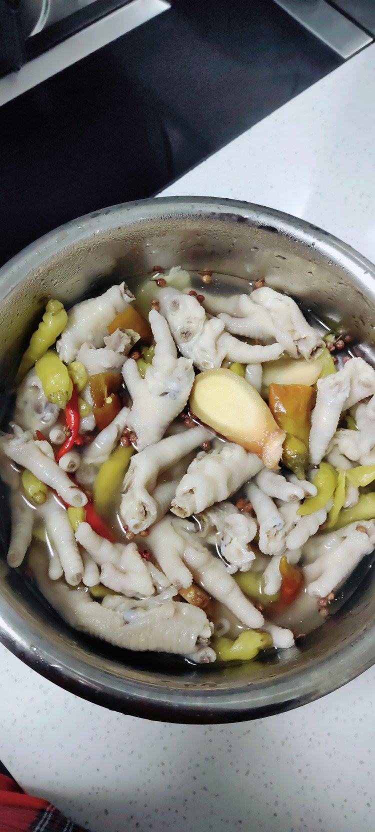 柔蝶做的柠檬泡椒凤爪