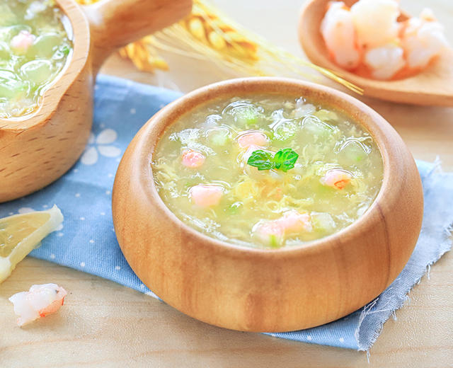 虾仁冬瓜茸的做法