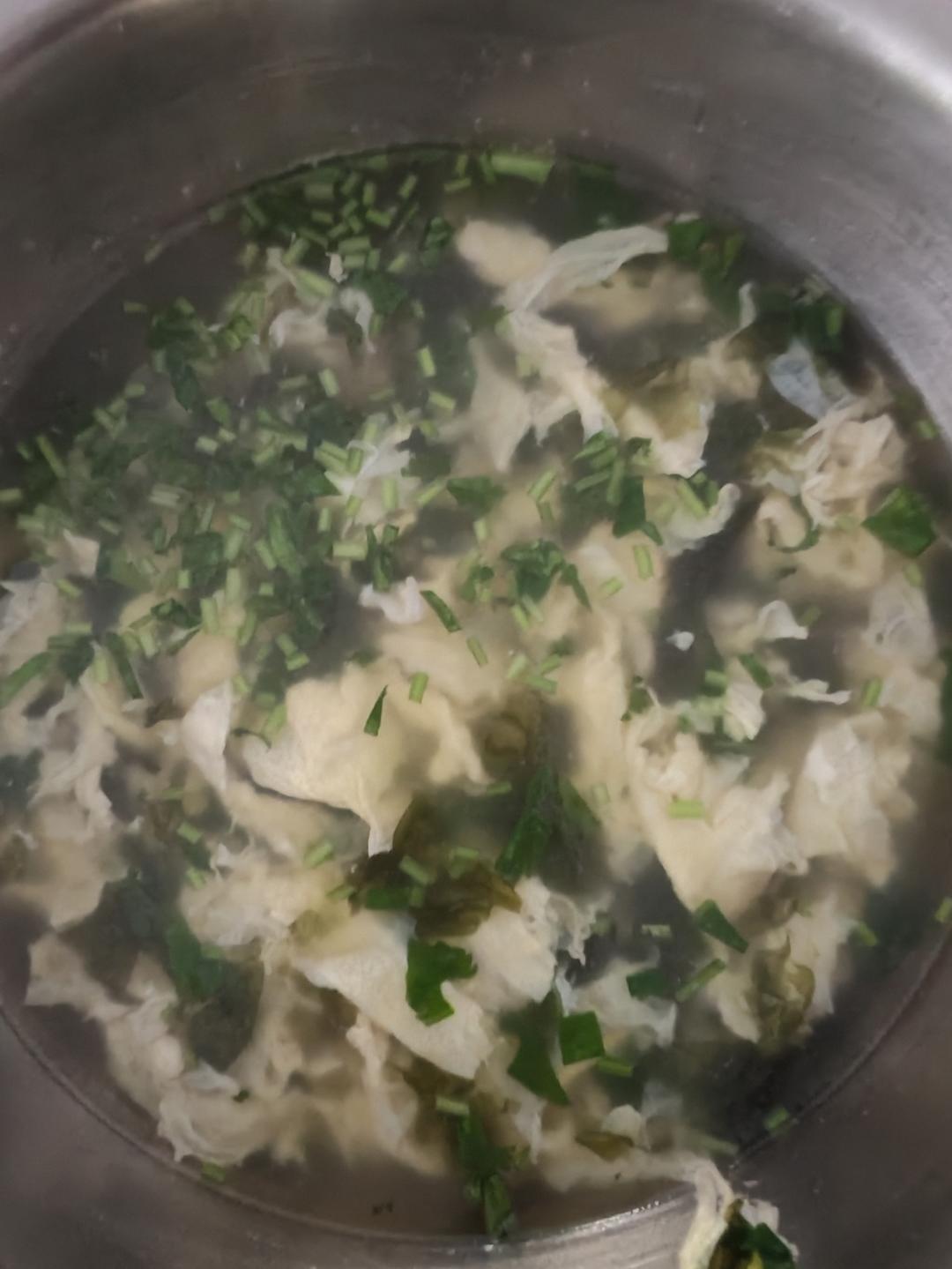 最鲜美好喝的「紫菜蛋花汤」