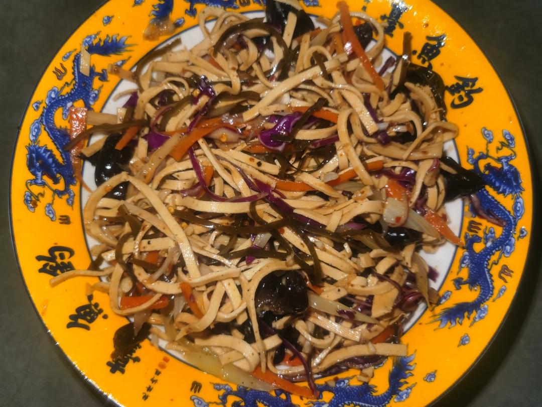 凉菜/减脂：凉拌百叶丝