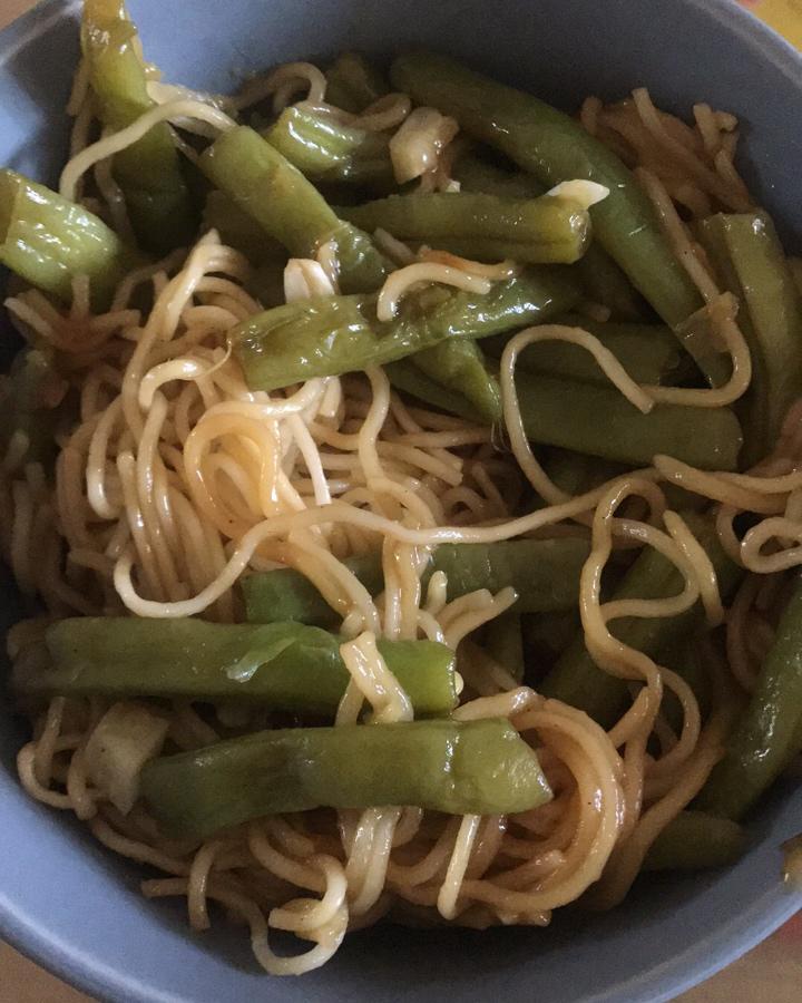 扁豆焖面