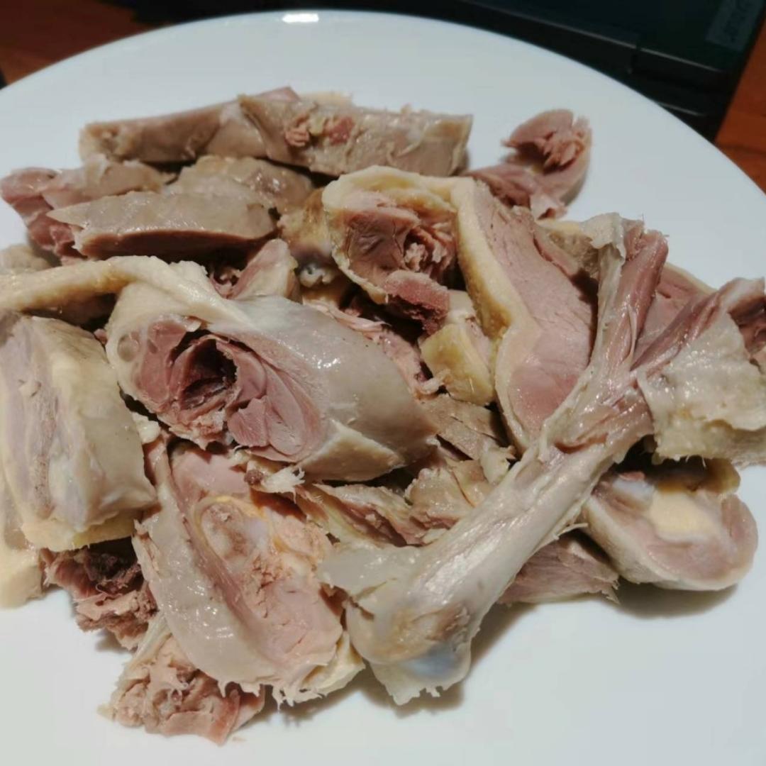 首次成功的盐水鸭腿