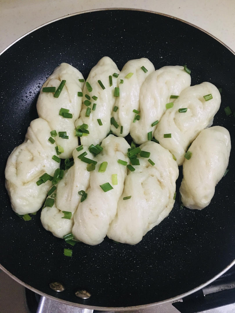 一定要做！—煎卷子【生煎花卷】