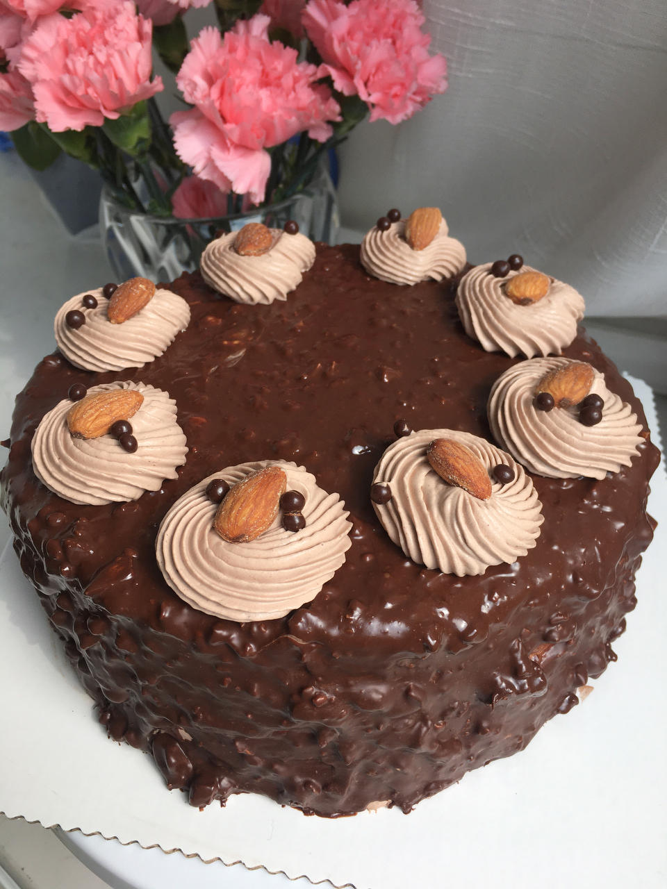 可可百利梦龙巧克力脆皮蛋糕