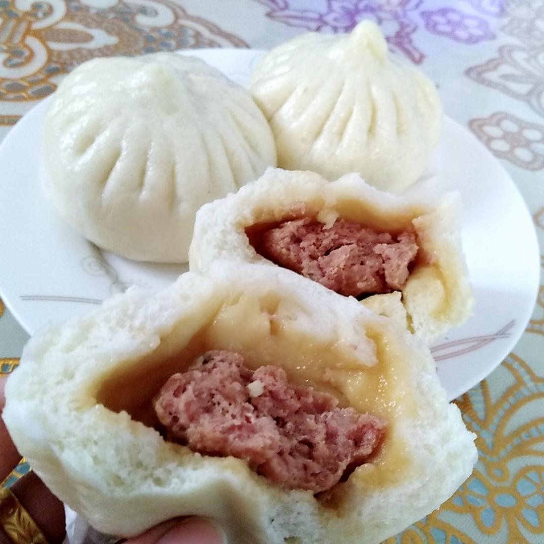 纯手工包子
