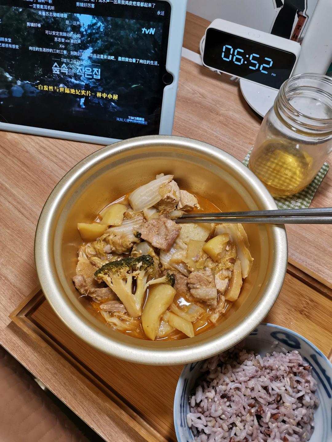 地道东北猪肉白菜炖粉条