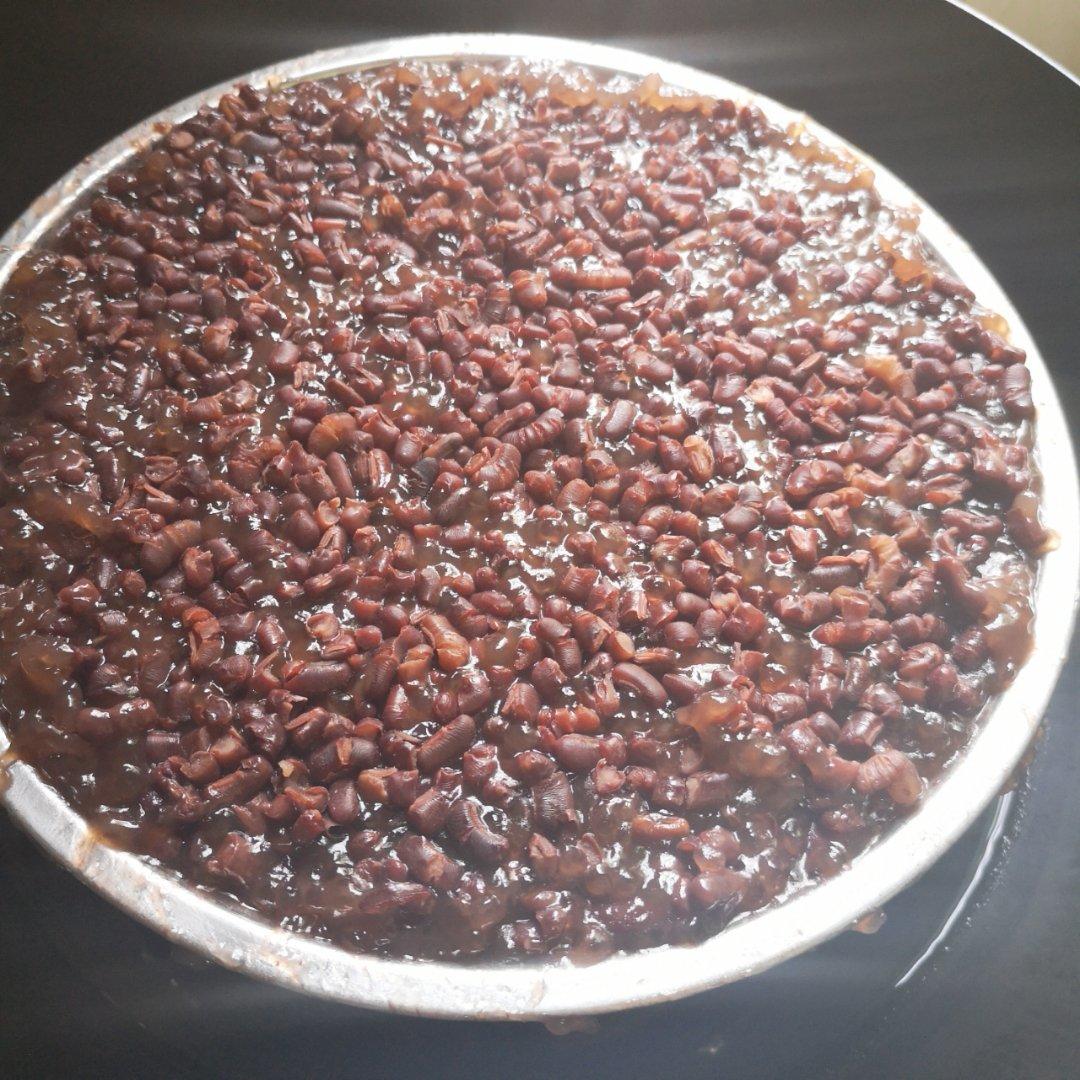 西米红豆糕