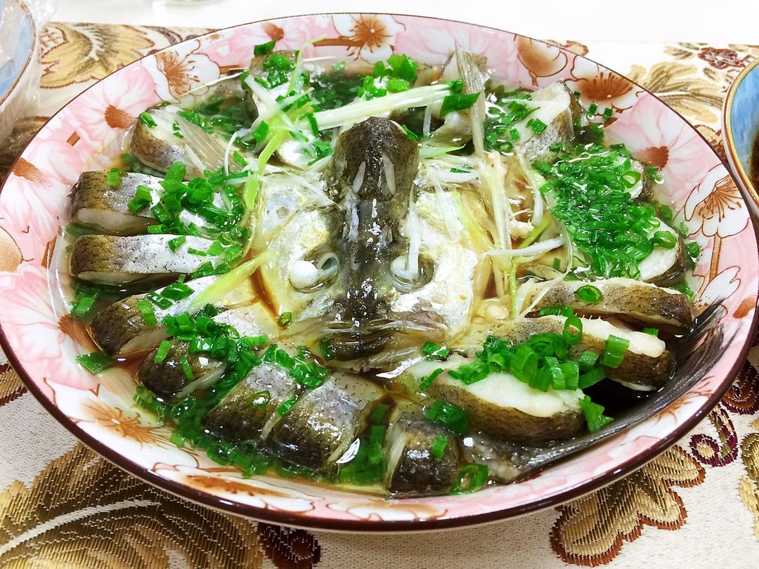 豆豆酱王鹰做的清蒸翘嘴鱼
