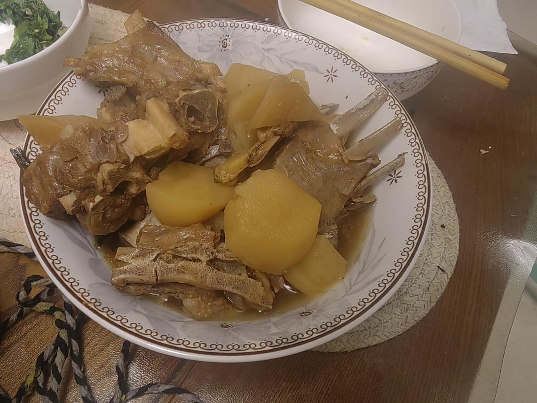 红烧羊蝎子（年夜饭）