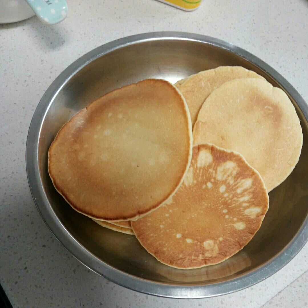 美式早餐pancake煎薄饼