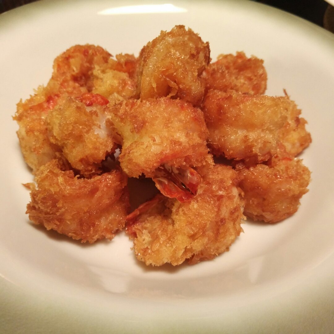 面包糠炸虾