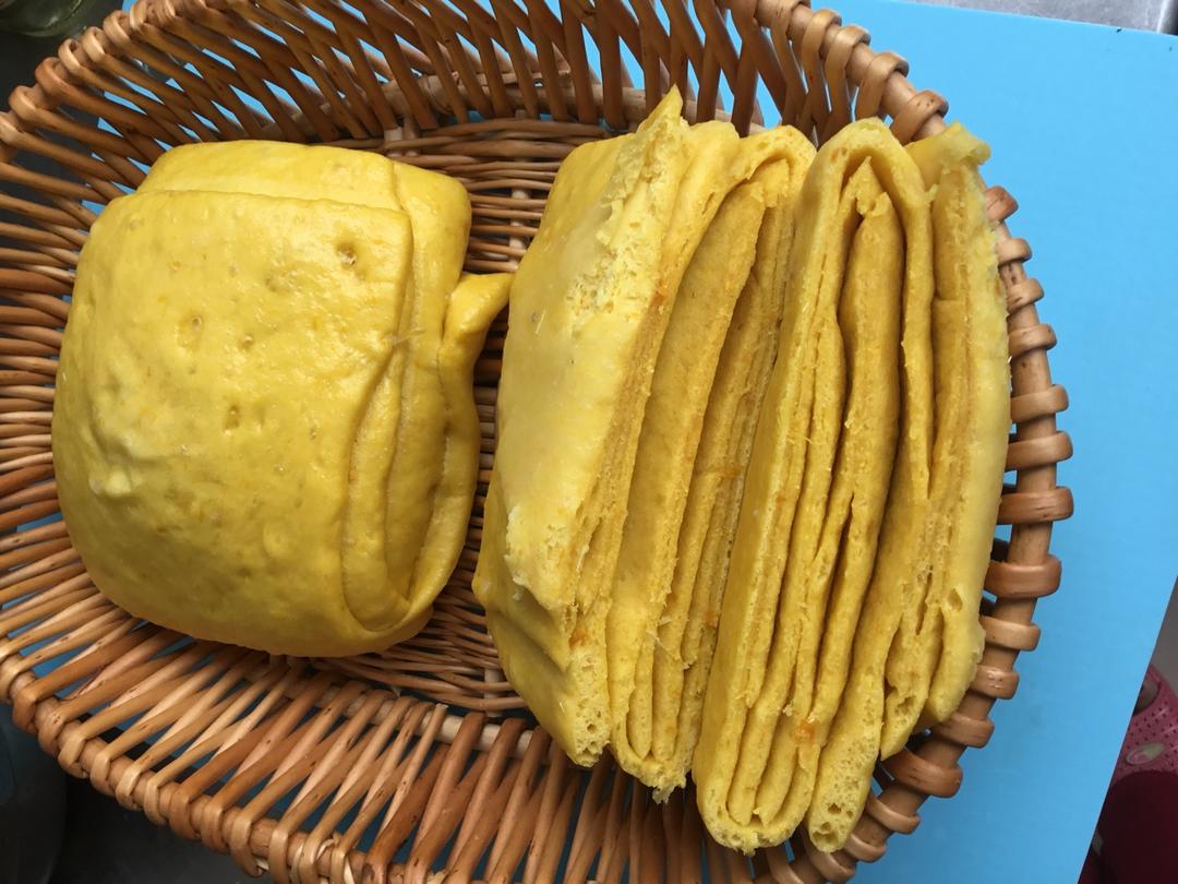 不用美颜的南瓜【蒸饼】