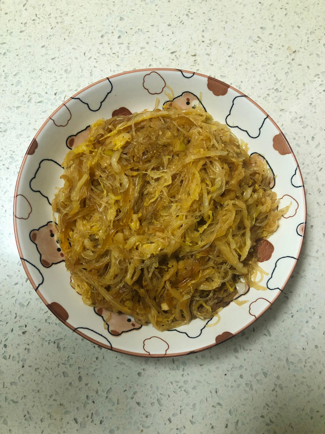 酸菜炒粉