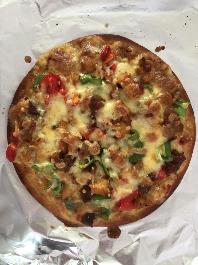 奥尔良鸡肉披萨