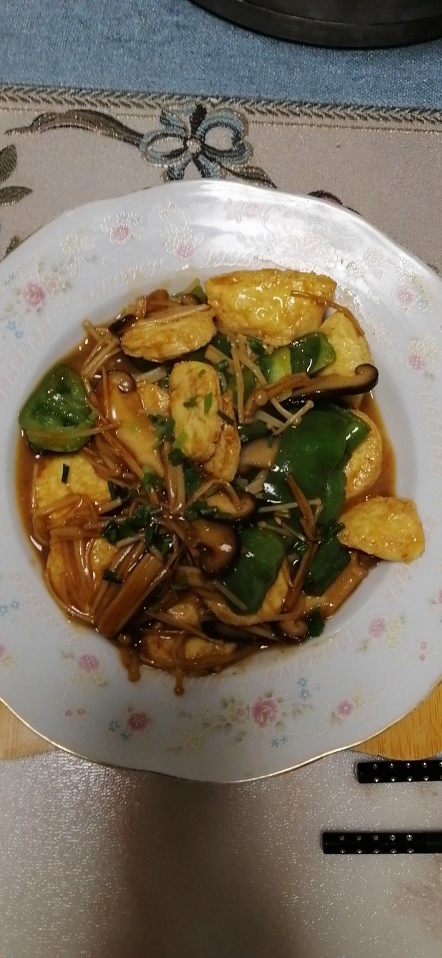 香菇鸡蛋豆腐
