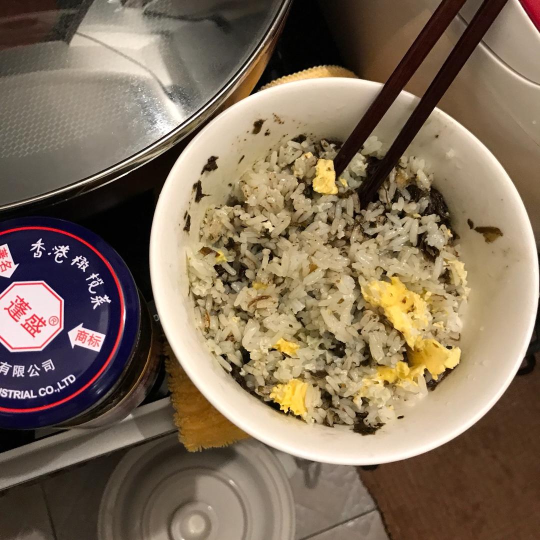 可能是最好吃系列--橄榄菜炒饭