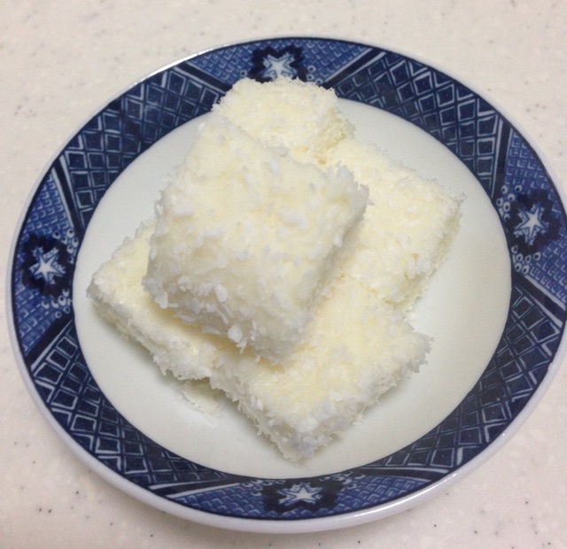 椰丝牛奶小方  入门级冰箱烘焙