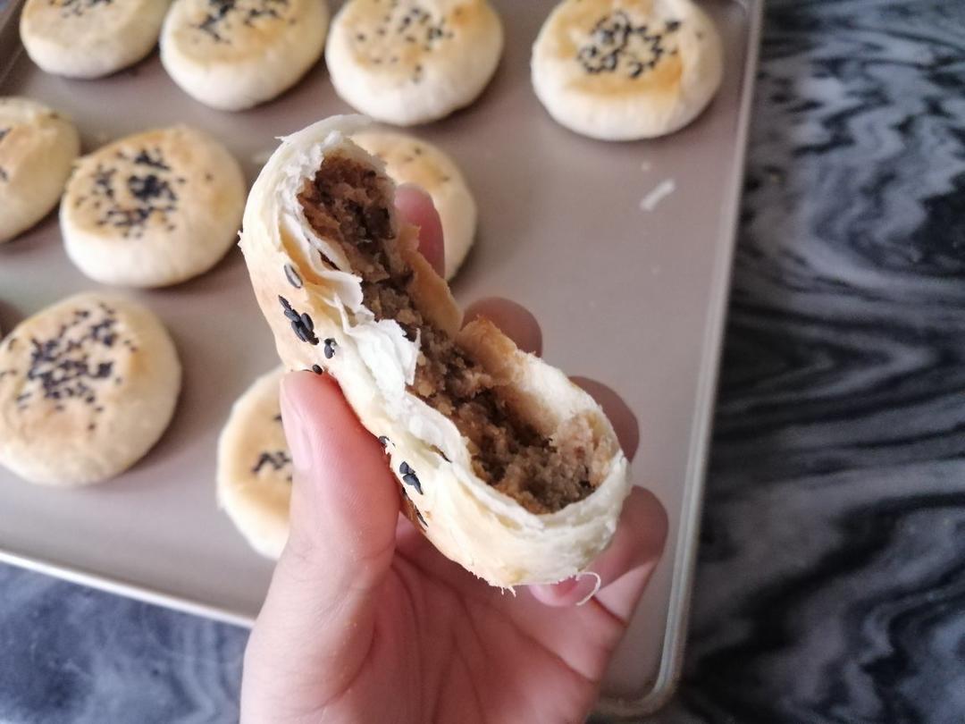 绿豆饼（玉米油版）不用烤箱也可以做绿豆饼哦
