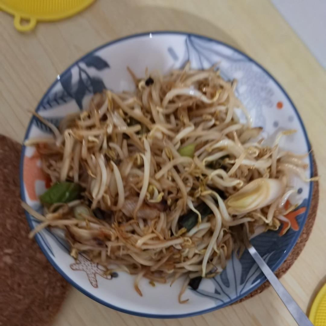 家庭版醋溜豆芽