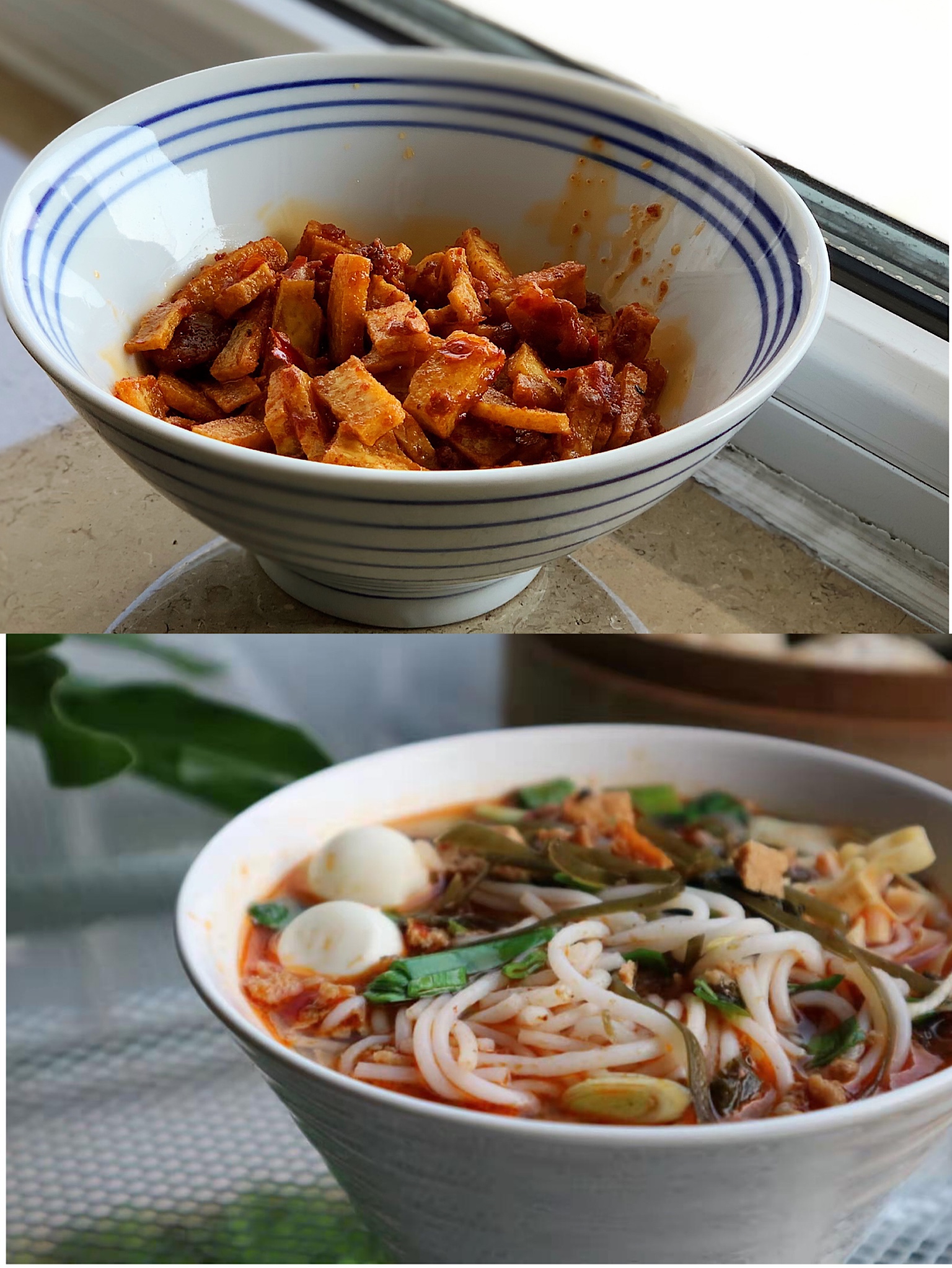 【西安小吃系列】4:麻辣米线（砂锅米线）及红油豆干做法的做法