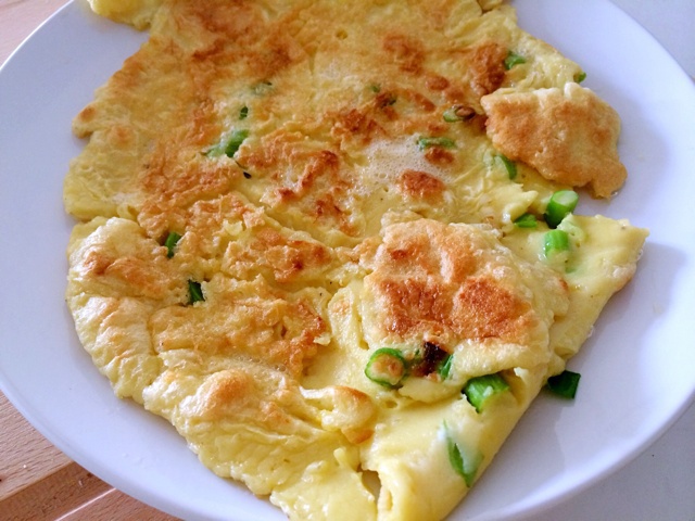 葱花鸡蛋饼